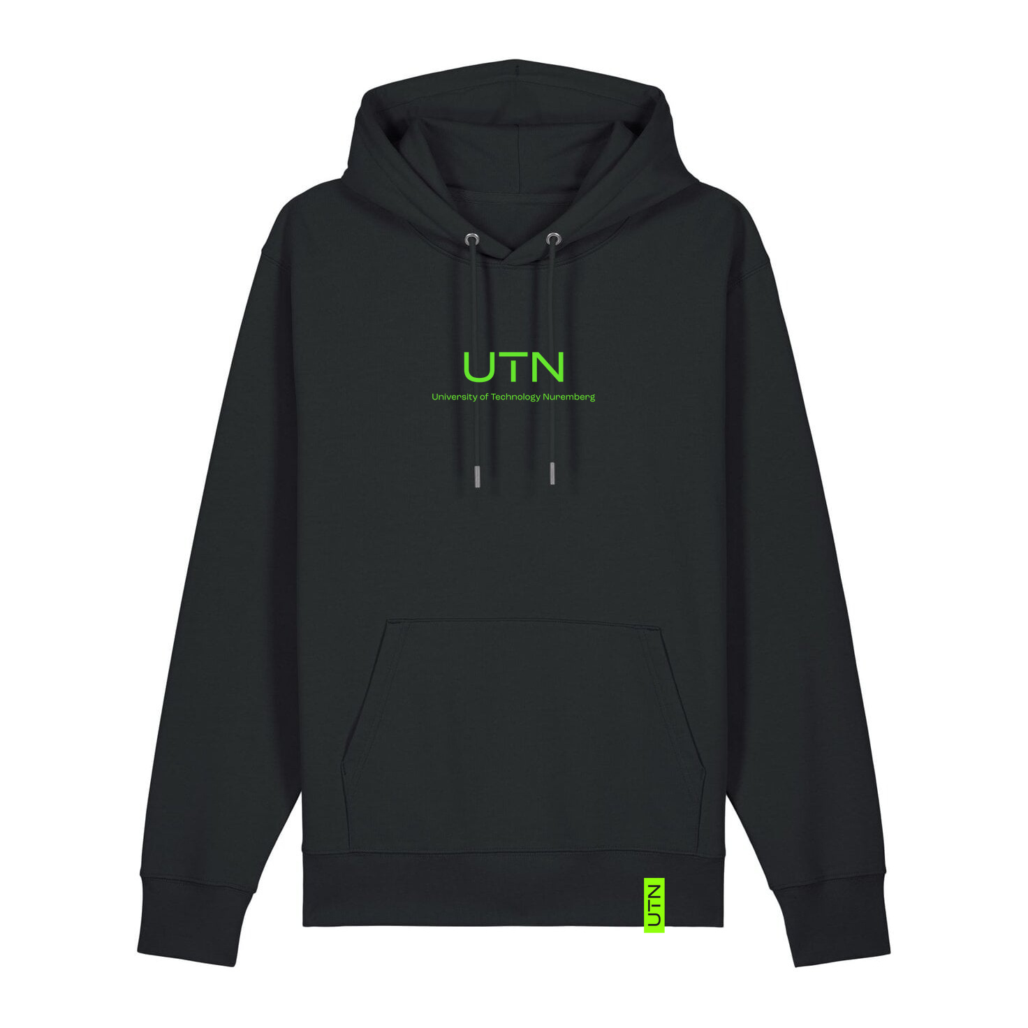 Kapuzensweater  Black